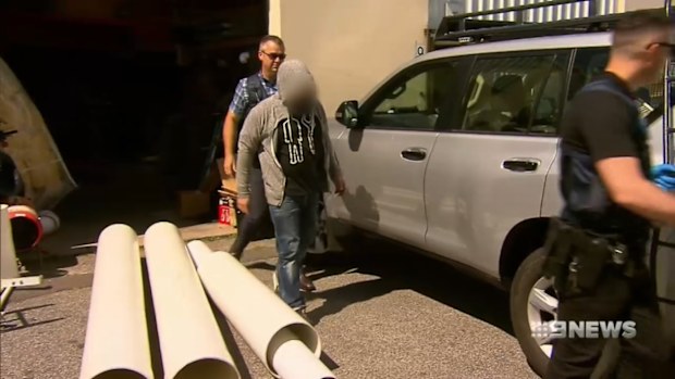 Cannabis raid, Perth, October 2019