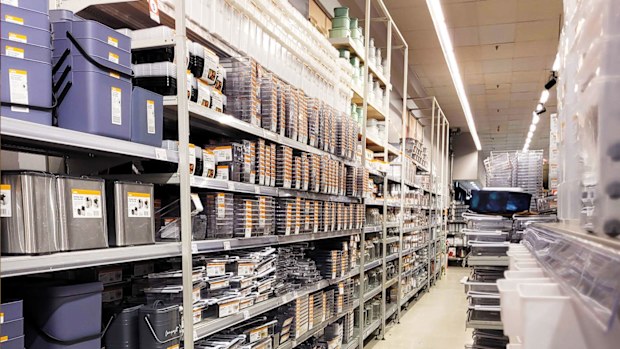 Kmart storage aisle
