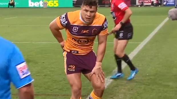 James Roberts injures disc
