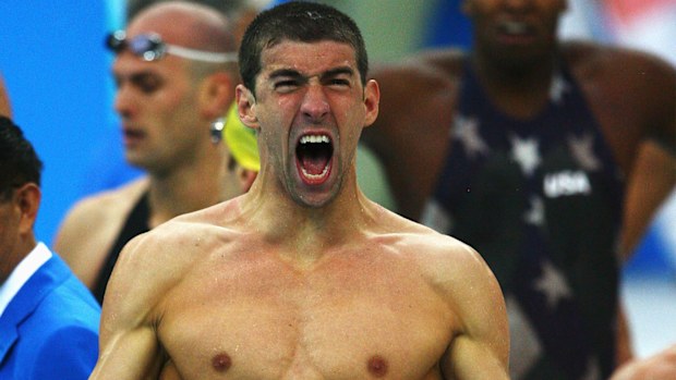 Michael Phelps won a record eight gold medals at the Beijing 2008 Olympics.