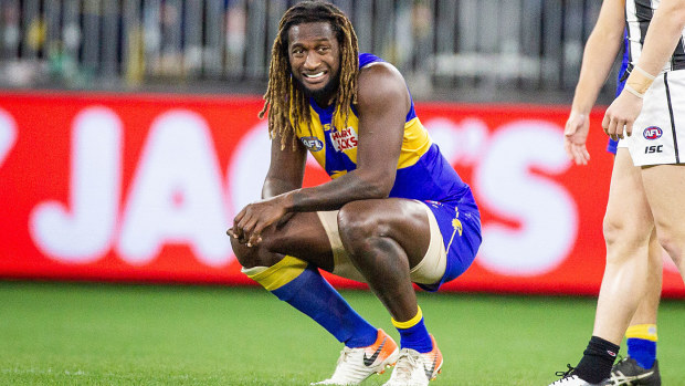 Nic Naitanui of the Eagles 