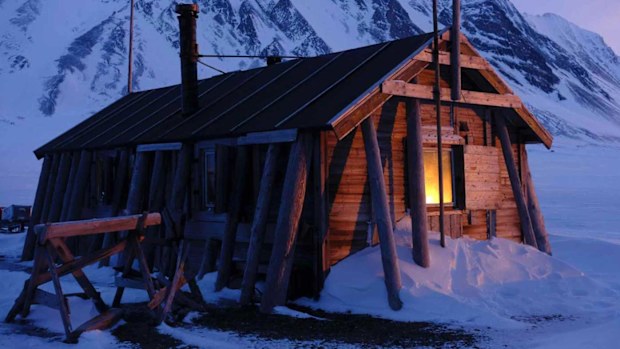 Strom and Sorby spent two years planning the project known as Hearts in the ice.