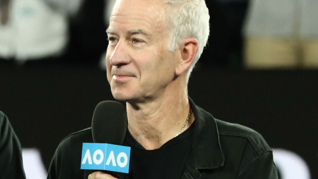Nine's tennis commentary team