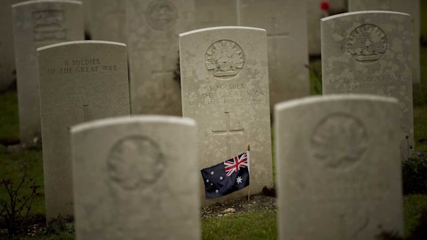 The World War I Australian National Memorial in Villers-Bretonneux.