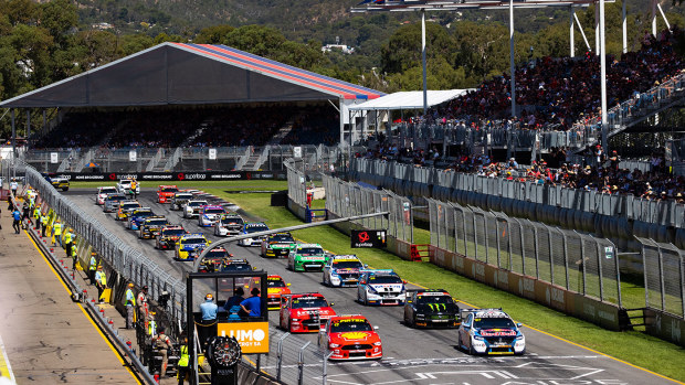 The Adelaide 500 again drew big crowds in 2020.