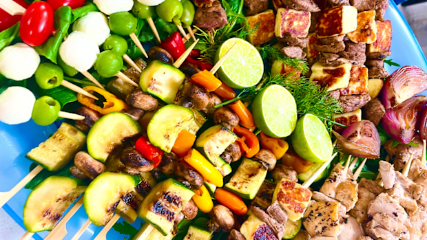 Skewer platter