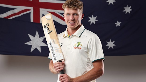 Nathan McSweeney is set for his Test debut.