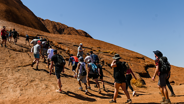 Final ULuru climb