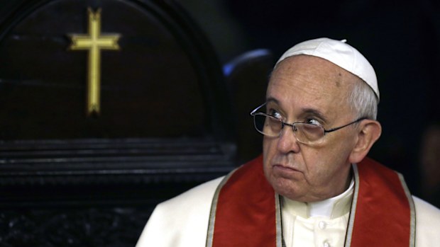 Pope Francis has said there should be limits to free speech.