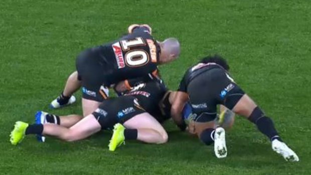 Russell Packer has been charged after a crusher tackle on Parramatta's Clint Gutherson.