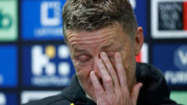 Richmond coach Damien Hardwick