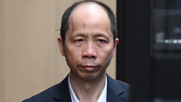 Robert Xie is accused of the murders of five members of his wife's family. (AAP)