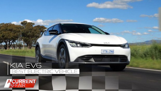 The Kia EV6 is Drive's best electric vehicle between $70,000 and $120,000.