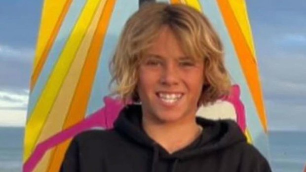 Khai Cowley the young surfer killed in a shark attack.