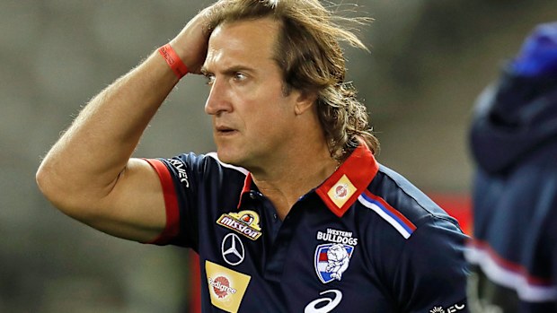 Luke Beveridge, Senior Coach of the Bulldogs 
