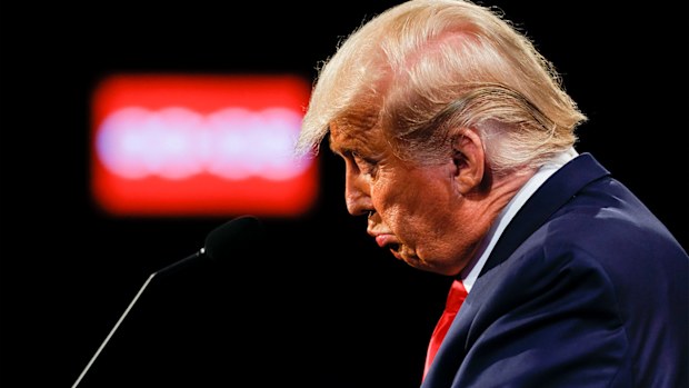 Donald Trump has exhibited 'erratic' behaviour, according to Joe Biden.