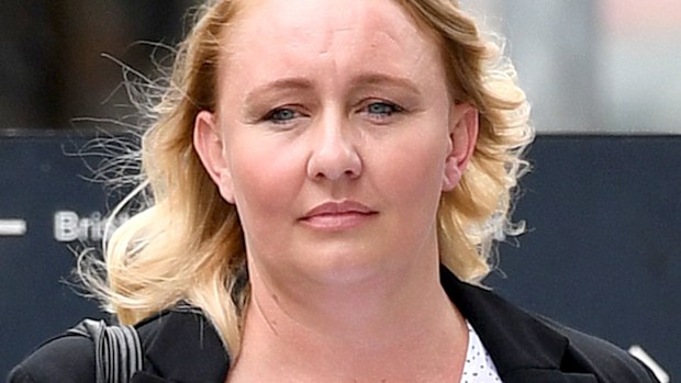 Former Lorna Jane manager Amy Robinson. (AAP)