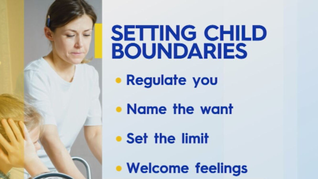 Setting boundaries for children