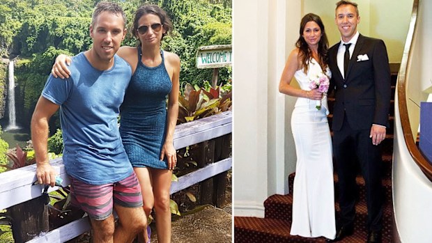 Barbara Sanchez and her husband Lyndon Tyers were married in January 2015.