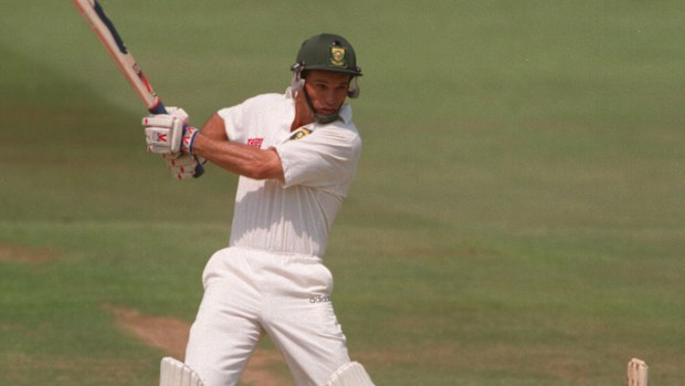 Kepler Wessels in action for South Africa.