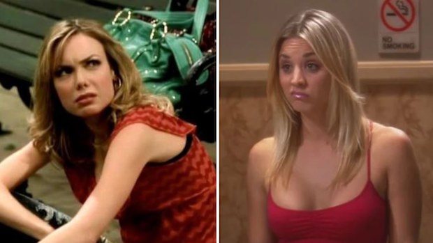Amanda Walsh and Kaley Cuoco