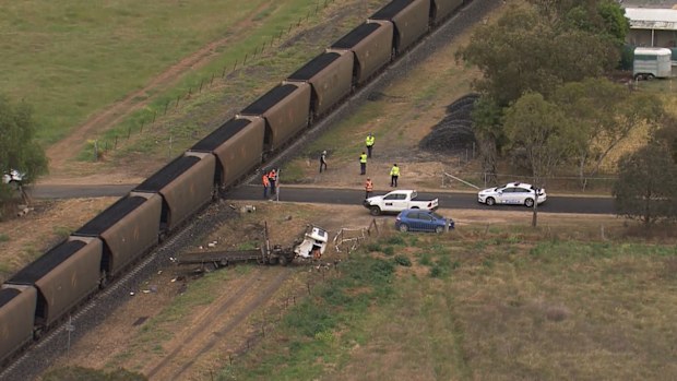 The driver had to be freed from the wreckage.