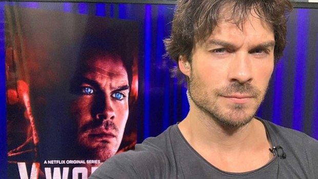 Ian Somerhalder plays Dr. Luther Swann in V Wars.