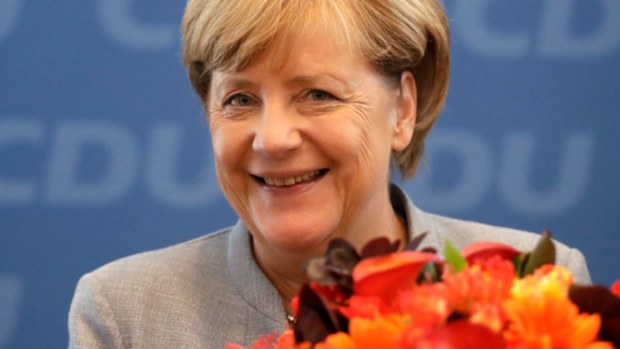 German Chancellor Angela Merkel. (AAP)