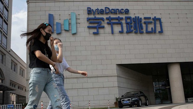 Bytedance is the Chinese company that owns TikTok.