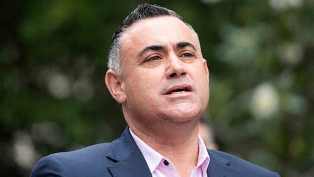 NSW Deputy Premier John Barilaro.