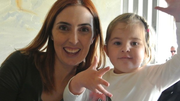 Sam Abarca, who has bowel disease ulcerative colitis with her family. A new drug called Golimumab, branded as Simponi is now on the PBS, offering hope for patients.