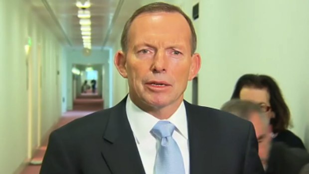 Prime Minister Tony Abbott.