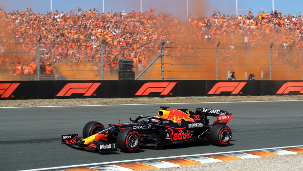 Max Verstappen won the Dutch Grand Prix in front of a huge home crowd.