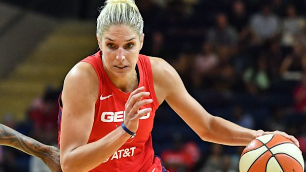 Washington Mystics forward Elena Delle Donne