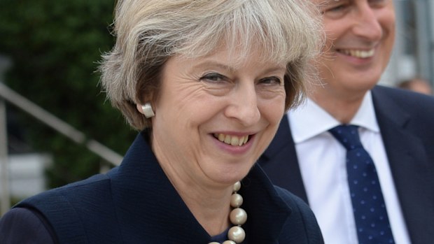 British prime minister Theresa May. (AAP)