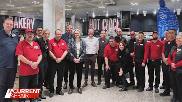 Leah Weckert is the first woman to hold the CEO title in the supermarket giant's century-long history.