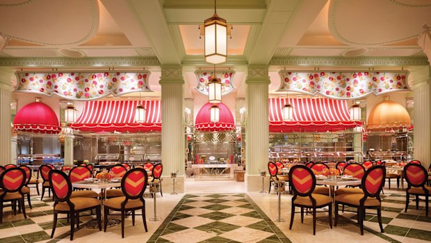 The buffet restaurant at the Wynn Las Vegas is currently closed.