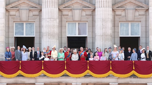 Trooping the Colour 2019 balcony shot Flora Alexandra Ogilvy 3