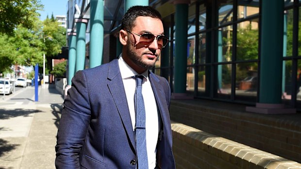 Embattled Auburn deputy mayor Salim Mehajer. (AAP)