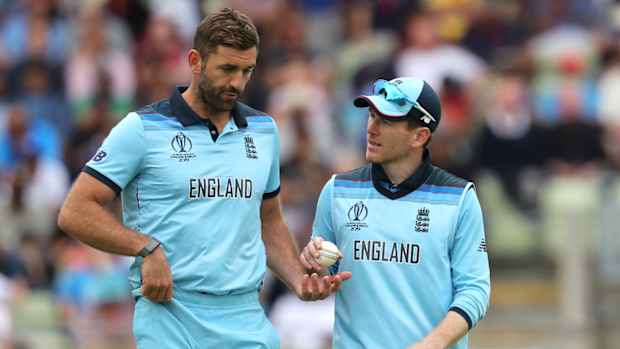 Liam Plunkett and Eoin Morgan