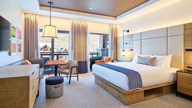The Limelight's Grand Deluxe room.