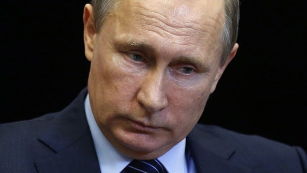 Russian president Vladimir Putin.