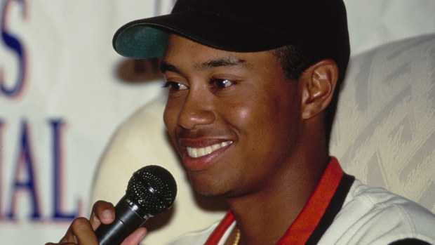 Tiger Woods in 1996.