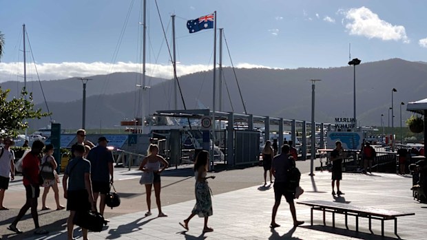 Cairns in Queensland has been placed in lockdown after a taxi driver tested positive for the coronavirus.