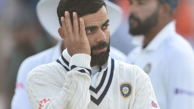 Indian skipper Virat Kohli after New Zealand's win in the World Test Championship final.