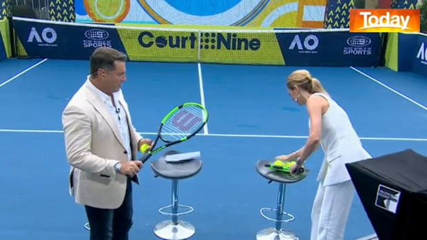 The tennis greats must be sweating right about now...
