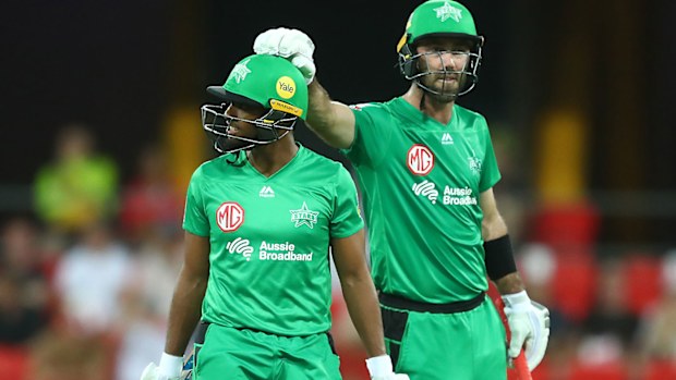 Nicholas Pooran and Glenn Maxwell