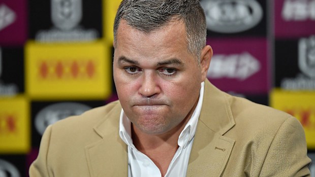 Brisbane coach Anthony Seibold.