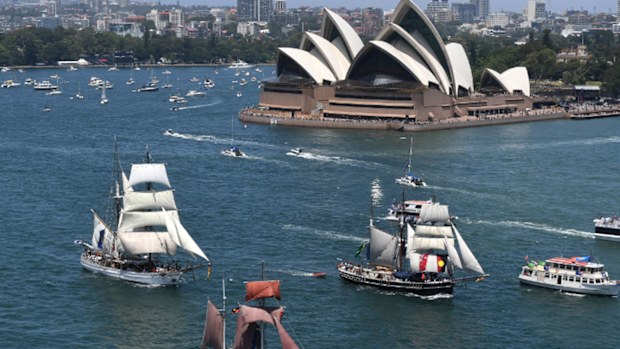 Australia Day on Sydney Harbour