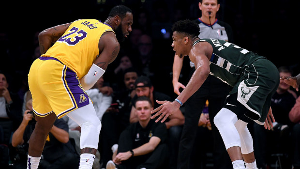 LeBron James Giannis Antetokounmpo